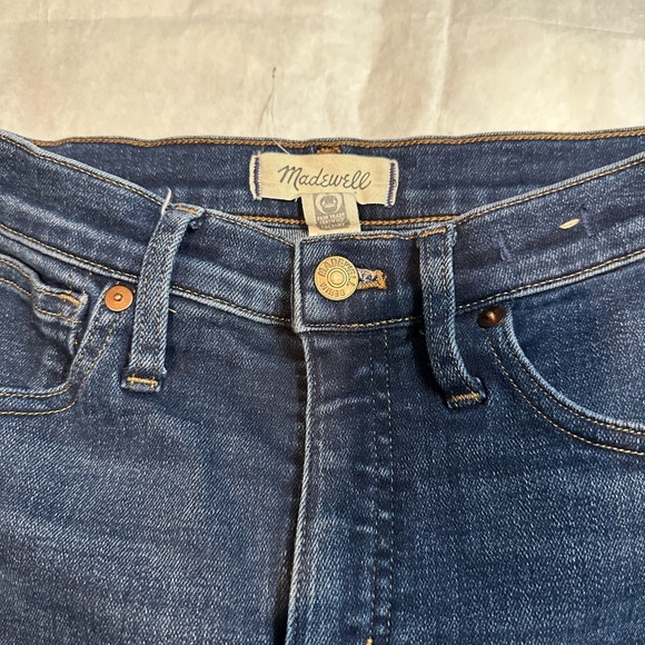 Madewell Dark Blue Skinny Jeans - Picture 3 of 9